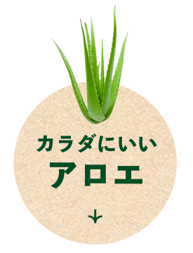 カラダにいいアロエ